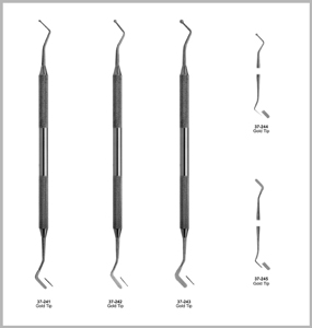 Plastic Filling with Burnisher