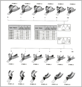 Solid Without Rim Lock Impression Trays