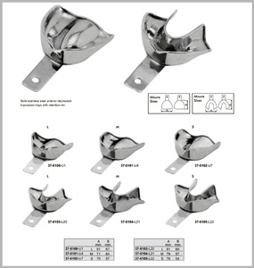 Solid With Rim Lock Impression Trays